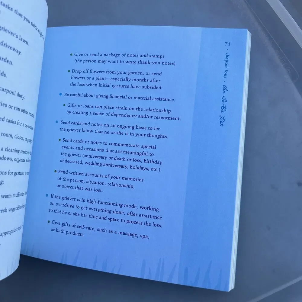 THE ART OF SUPPORT: REACHING OUT TO OTHERS IN TIMES OF By Lee Franklin EXCELLENT